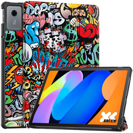 Etui GRAFICZNE do Lenovo Idea Tab 11" ZAFR0378PL TB336FU TB336ZU z klapką