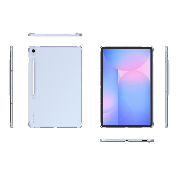 Etui do Samsung Galaxy Tab S10 FE Plus S10 FE+ 13.1 silikonowe plecki - ochronne