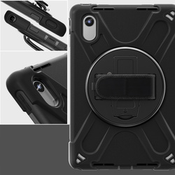 Etui pancerne Armor do Idea Tab 11 / Lenovo Idea Tab - ochronne z podstawką, dostęp do portów i przycisków