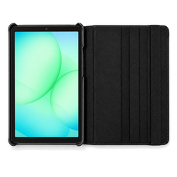 Etui obrotowe do Samsung Galaxy Tab A11 X135/ X133 A9 SM-X115/X110 - czarne