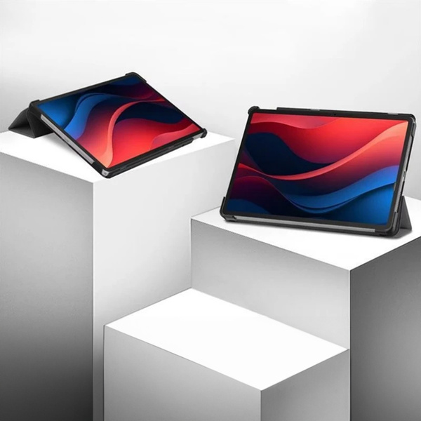 Etui Graficzne do Lenovo Tab M11 10.95 11 - ochronne z podstawką, dostęp do portów i przycisków