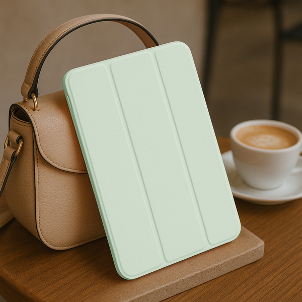 Etui Clear Pencil do Galaxy Tab S9 FE 10.9 SM / Galaxy Tab S9 FE 10.9 SM S10 / Samsung Galaxy Tab S9, zielone - ochronne
