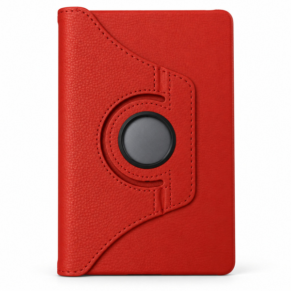 Etui obrotowe do Samsung Galaxy Tab A11 X135/ X133 A9 SM-X115/X110 - czerwone