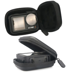 Etui Wodoodporne IP54 do Kamery GoPro Hero 13 12 11 10 9 Dji Action 5 4 / Dji Osmo Action 3 / Dji Osmo Action 5, czarne - ochronne