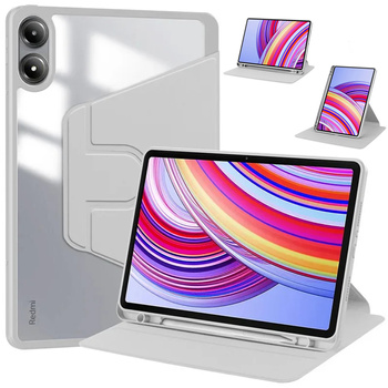 Etui Obrotowe Crystal Pencil do Xiaomi Redmi Pad Pro 12.1 2024 / Poco Pad - ochronne
