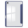 Etui Clear Pencil do Samsung Galaxy Tab S11 11 SM SMX736 z klapką, granatowe - ochronne