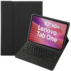 Etui z klawiaturą do Lenovo Tab One TB305FU - ochronne z podstawką, dostęp do portów i przycisków