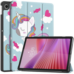 Etui Graficzne do Lenovo Tab 10.1 2025 z klapką - ochronne z podstawką