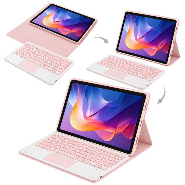 Etui klawiatura do Redmi Pad 2 11 2025 CFXPP Pink