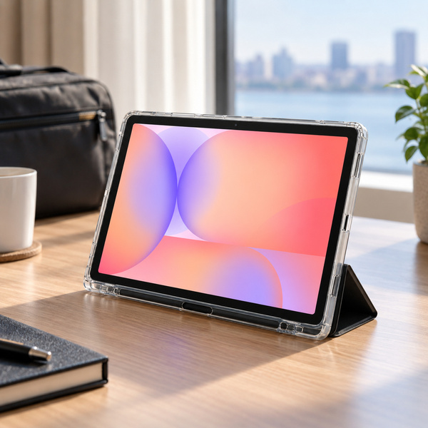 Etui Trifold do Galaxy Tab S10 Lite 10.9/ S10 FE/ S9 FE/ S9/ S8 z miejscem na rysik - czarne