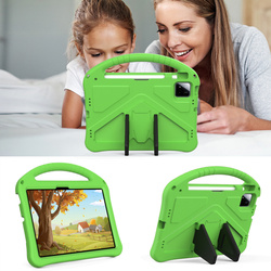 Etui FunColor do Xiaomi Pad 7 / Pad 7 Pro 11.2 pancerne / Xiaomi Pad 7 Pro, zielone - ochronne z podstawką