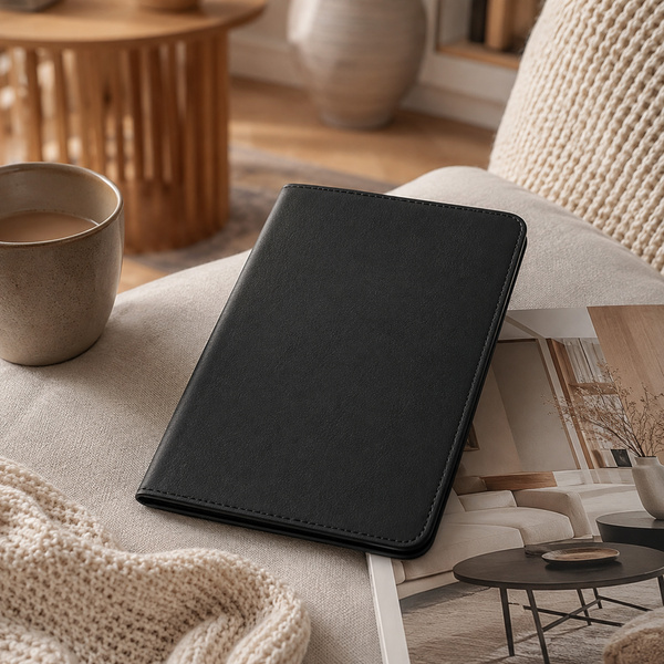 Etui obrotowe do Huawei MediaPad M5 Lite 10 z klapką i podstawką - czarne