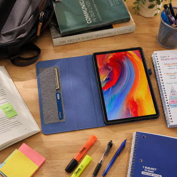 Etui Slim do Lenovo Idea Tab 11" TB336FU TB336ZU ZAFR0378PL z klapką - niebieskie