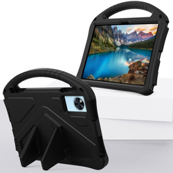 Etui FunColor do Lenovo Idea Tab 11, czarne - ochronne z podstawką, dostęp do portów i przycisków
