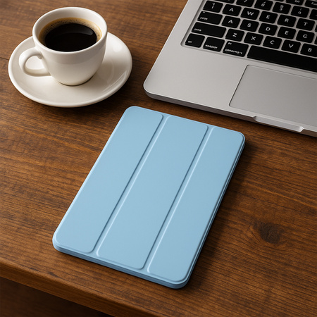 Etui Smart z uchwytem na rysik do Samsung Galaxy Tab S9 FE/S9/S10 FE, niebieskie