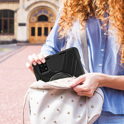 Etui pancerne Armor pasek do Xiaomi Mi Pad 6 / 6 Pro 2023 / 6 Pro, czarne - ochronne z podstawką