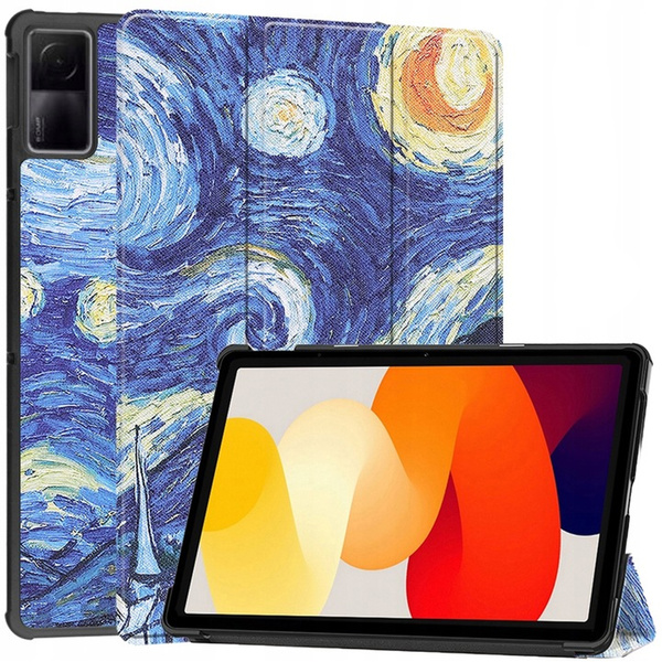 Etui Graficzne z klapką do Xiaomi Redmi Pad SE 2023 11 / Redmi Pad - ochronne z podstawką