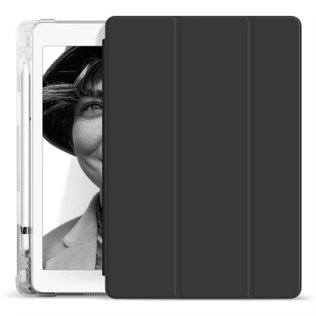 Etui Hard Crystal z uchwytem na rysik do Apple iPad 10.9 10 GEN 2022 / iPad 11 A16 11GEN 2025 - Black