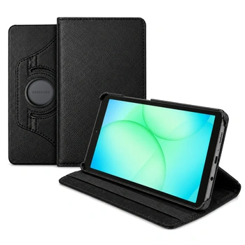 Etui obrotowe do Samsung Galaxy Tab A11 X135/ X133 A9 SM-X115/X110 - czarne