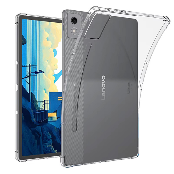 Etui Clear Tpu do Lenovo Idea Tab Pro / Pro MT 12.7 12 / Pro MT 2025, przezroczyste - ochronne z podstawką