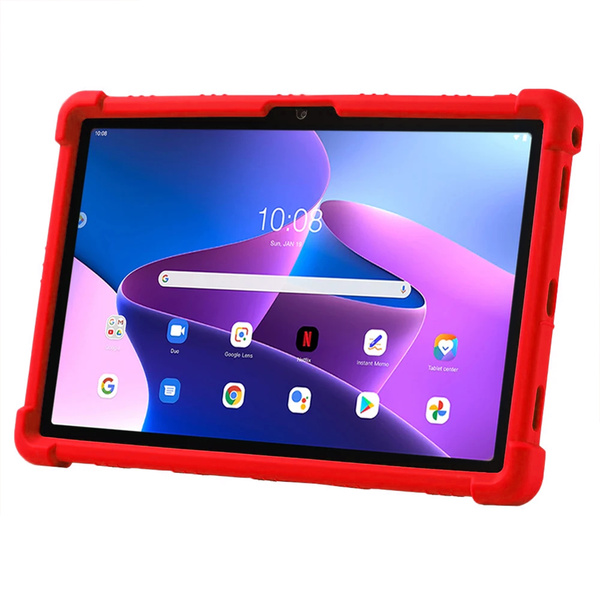 Etui Armor do Lenovo Tab 10.1 2025 / XU, czerwone - ochronne z podstawką