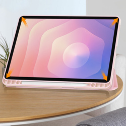 Etui Smart Pencil do Samsung Galaxy Tab S11 11 SM SMX736 z klapką, różowe - ochronne