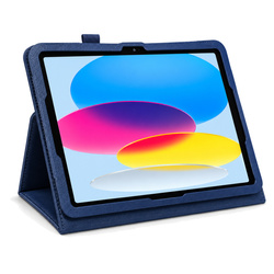 Etui Slim do Apple iPad 10.9 2022 gen 10 iPad 11 A16 2025 gen 11 - granatowe