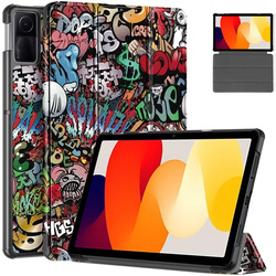 Etui Graficzne z klapką do Xiaomi Redmi Pad SE 2023 11 / Redmi Pad - ochronne z podstawką