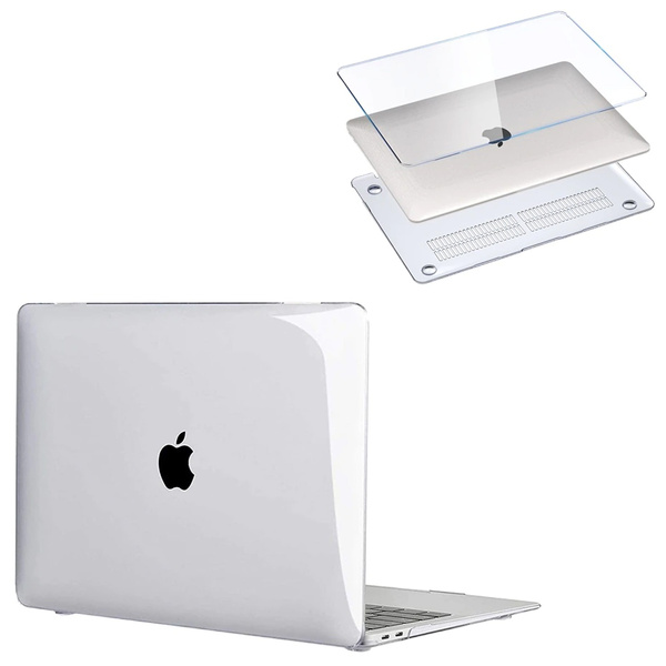 Etui Shell obudowa do Apple MacBook Air 13 13.6 M3 2024 / M4 2025, przezroczyste - ochronne