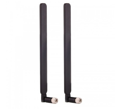 2x Antena wzmacniacz sygnału Lte do routera Huawei B593 E5186 B525, czarny