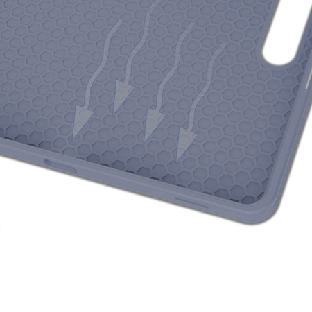 Etui Smart pencil TPU do Samsung Galaxy Tab S10+ S10 Plus (Fioletowe)