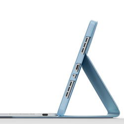 Etui klawiatura 360 iPad Air 13 2025/2024 - niebieskie
