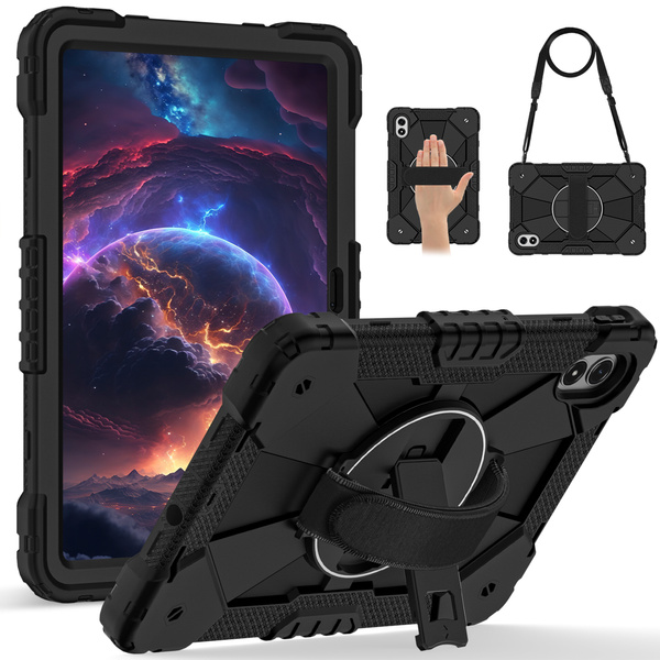 Etui pancerne z uchwytem do Redmi Pad Pro 2 12.1" 2025/ Pad Pro 2024/ Poco Pad M1, czarne