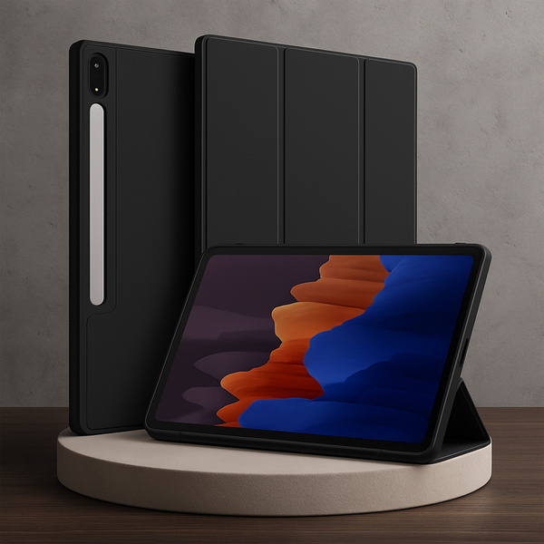 Etui Smart Pencil do Galaxy Tab S9 FE S10 FE / Samsung Galaxy Tab S9 / Samsung Galaxy Tab S10, czarne - ochronne