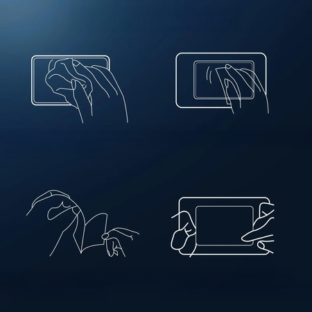 2X Szkło hartowane do Nintendo Switch OLED ochronne szybka 9H na ekran