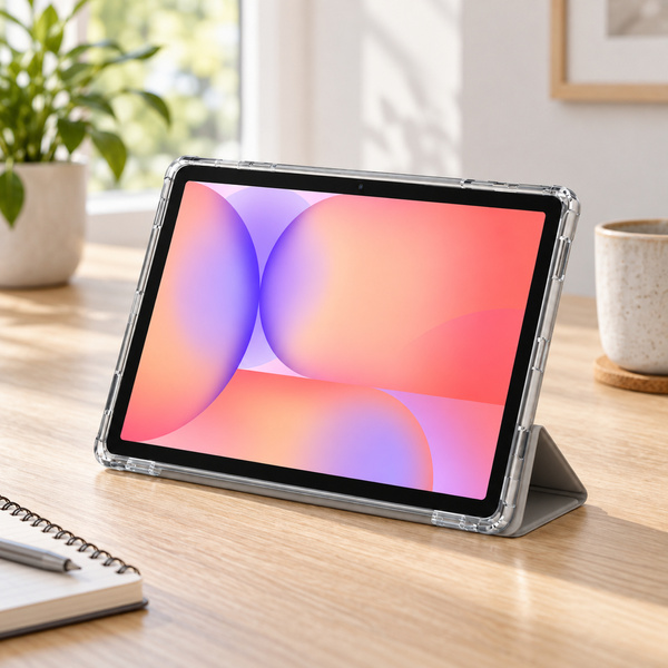 Etui Trifold do Galaxy Tab S10 Lite 10.9/ S10 FE/ S9 FE/ S9/ S8 z miejscem na rysik - szare