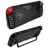 Etui do Nintendo Switch 2 2025 silikonowe Kickstand 3-częściowe, czarne - ochronne z podstawką