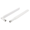 2x Antena wzmacniająca sygnał do routera Lte Huawei B593 E5186 B525, biały