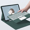 Etui z klawiaturą do Apple iPad Air 11 6 Gen M2 2024 / 7 Gen M3 2025 / iPad Air 11 Gen. 6 A2902, zielone - ochronne