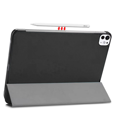 Etui Smart Case pokrowiec do iPad Pro 11" 2024 Gen 5 A2836 A2837 A3006, czarne