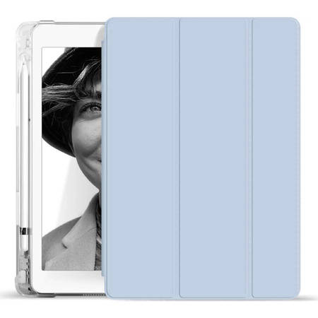 Etui Crystal do Apple iPad 10.9 10 Gen 2022 iPad 11 A16 11 Gen 2025, niebieskie - ochronne