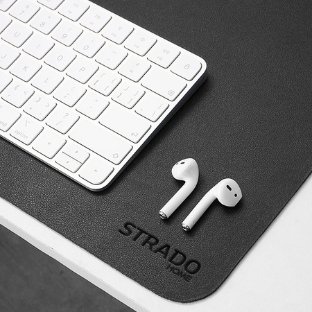 Mata na biurko podkładka pod mysz duża Strado 90x45 (Czarna)