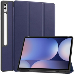 Etui Smart do Galaxy Tab S9 Ultra / S10 Ultra 14.6 X910 X916 X926, granatowe - ochronne z podstawką