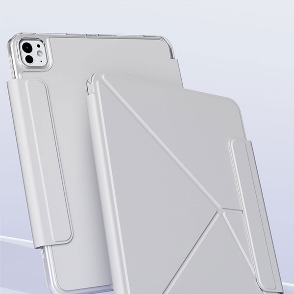 Etui Origami do Apple iPad Air 11 M3 2025 / Air 11 M2 2024 Gen 7 6 / iPad Air 11 M2 2024, białe - ochronne