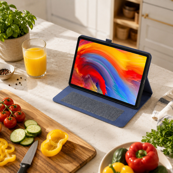 Etui Slim do Lenovo Idea Tab 11" TB336FU TB336ZU ZAFR0378PL z klapką - niebieskie