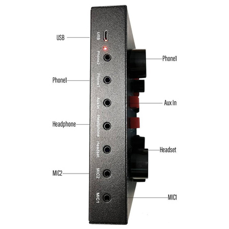 Mikrofon studyjny Sodial V8x Pro KIT z mikserem kartą dźwiękową Bluetooth do karaoke i streamingu