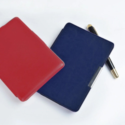 Etui Smart Skóra do Kindle Paperwhite 1 2 3, brązowe - ochronne z podstawką, dostęp do portów i przycisków