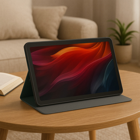 Etui Smart futerał z klapką podstawką do Lenovo Tab K11 Plus 11.45" TB352FU, zielone