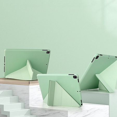 Etui Trifold do Apple iPad Air 11 6 Gen M2 2024 / 7 Gen M3 2025 / iPad Air 11 Gen. 6 A2902, różowe - ochronne