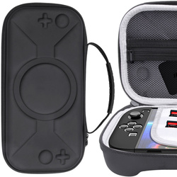 Etui Torba do Nintendo Switch 2 2025 na karty kabel wstrząsoodporna, czarne - ochronne z podstawką